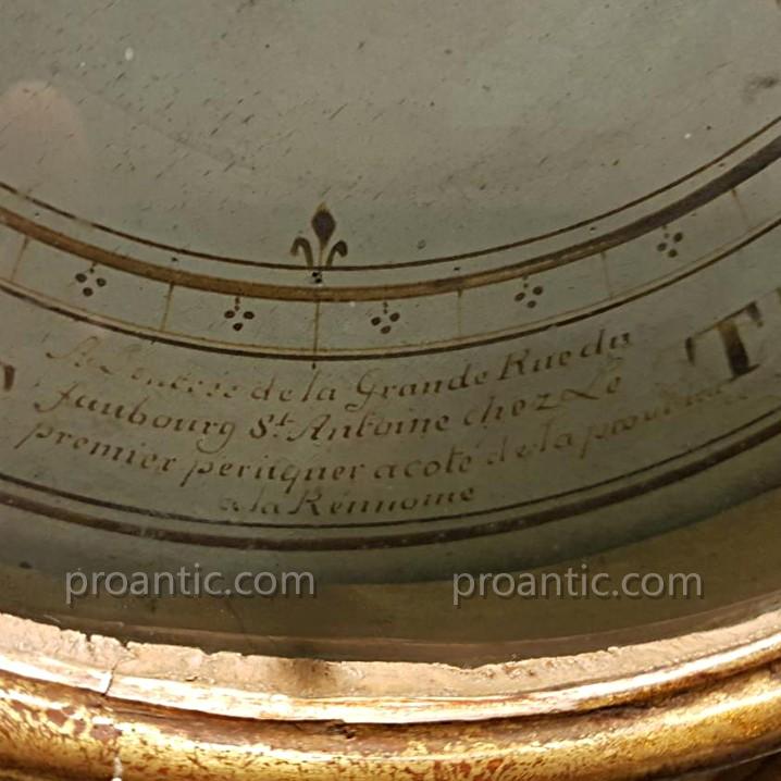 Barometer "by Bastin In Paris" Louis XVI Period-photo-4