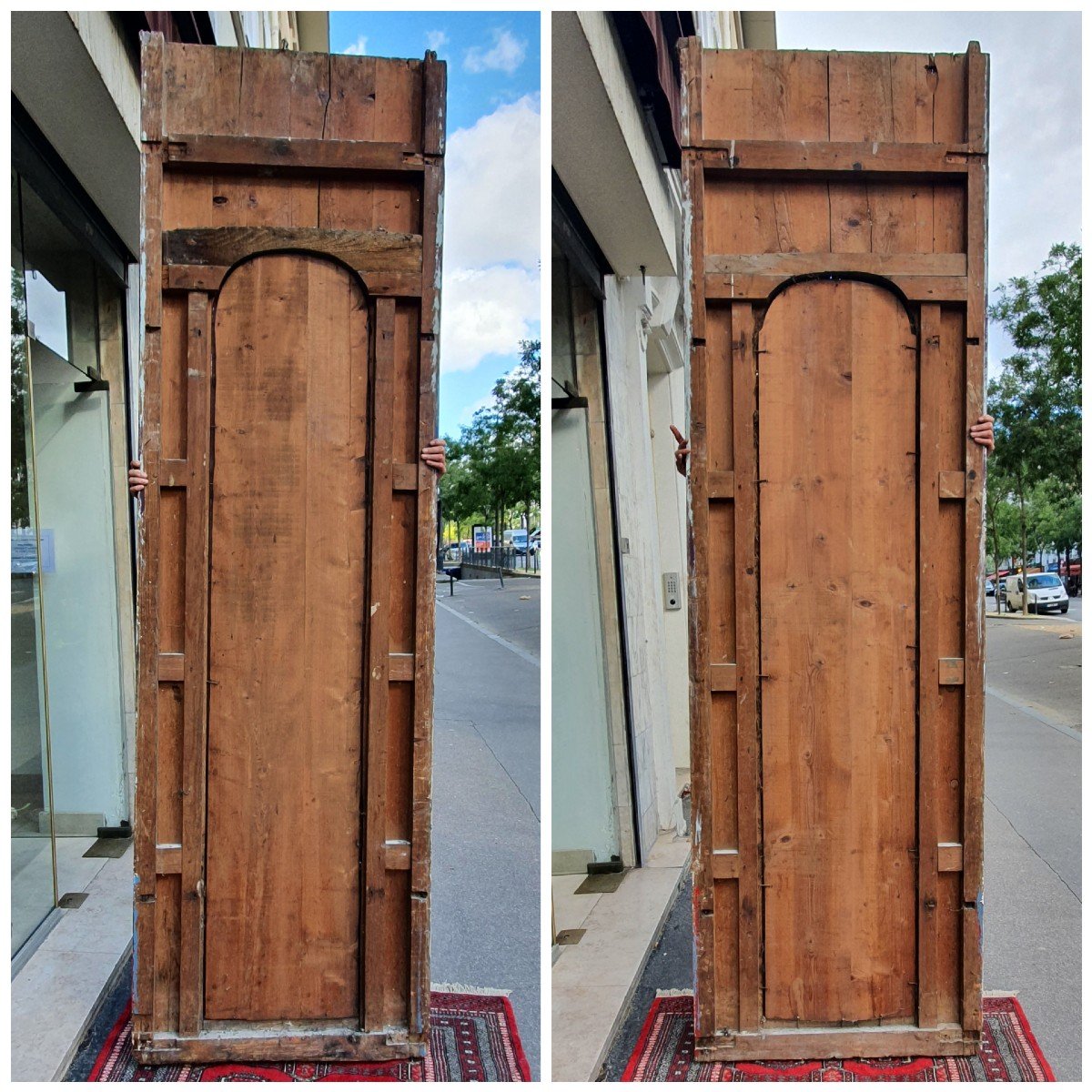 Pair Of Important Woodwork Mirrors Venice Italy XVIII-photo-8