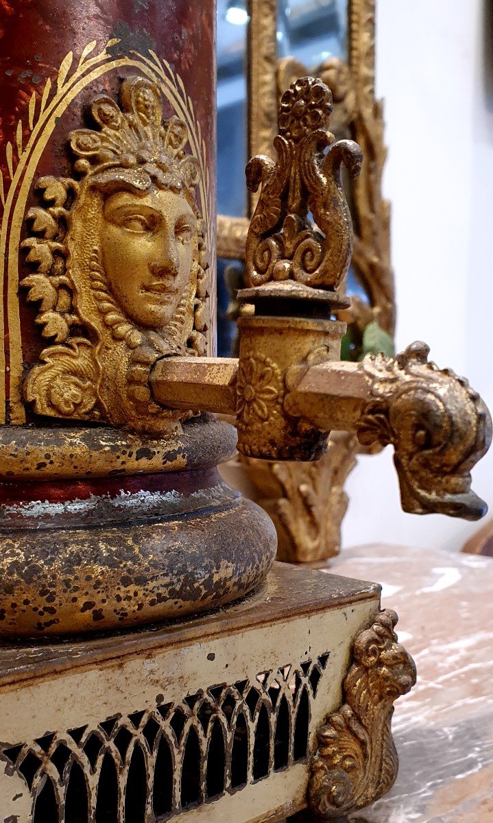 Hot Water Fountain Empire Period Early XIXth-photo-2