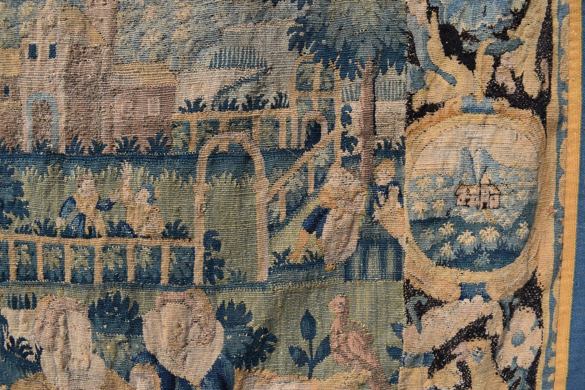 Grande Tapisserie Flanders Tapestries 'Reflections' 32x31 - 100% Coton, Made In Belgium (occasion)