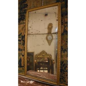 Mirror In Carved And Gilded Wood Louis XVI Period XVIII