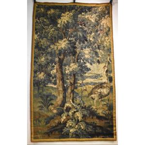 Tapisserie Aubusson "Verdure" Epoque Louis XIV XVII ème