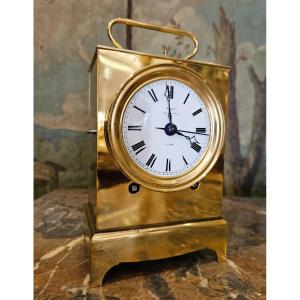 19th Century Restoration Period Travel Clock