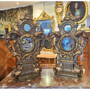 Importante Paire De Monstrances Époque Louis XIV XVII ème