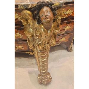 Importante Console d'Applique Epoque Louis XIV Fin XVII ème