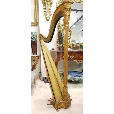 Harpe Sébastien Erard Epoque Empire XIX ème