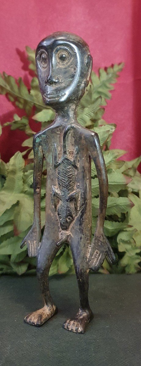 Bronze De Fertilité Hampatong Dayak