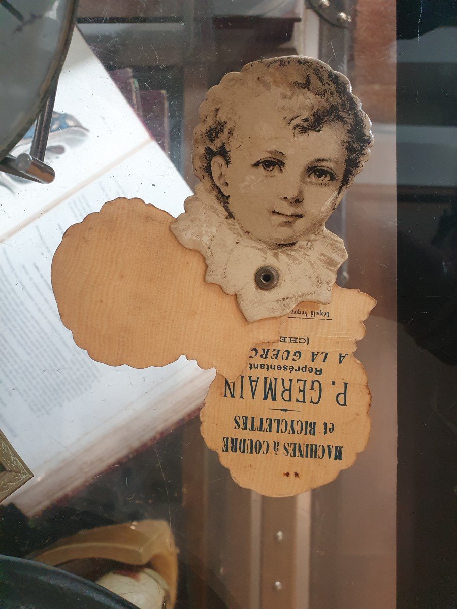 Curiosité : Miroirs Publicitaires Par Léopold Verger Début 20 ème Siècle.-photo-4