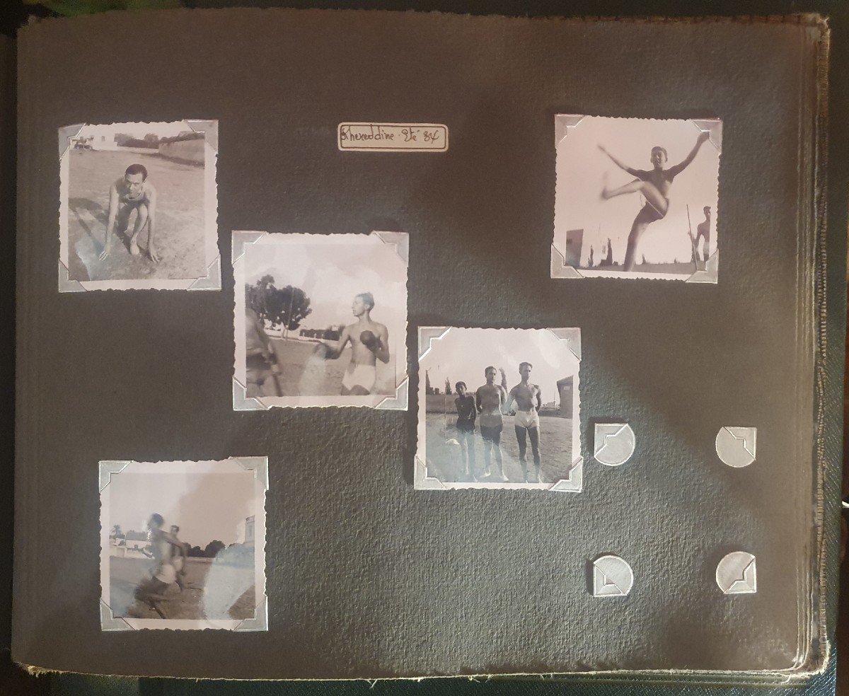 1930s Photos: Ecole Normale Students & Human Skeleton, Funerary, Tunisia, Côte d'Azur-photo-8