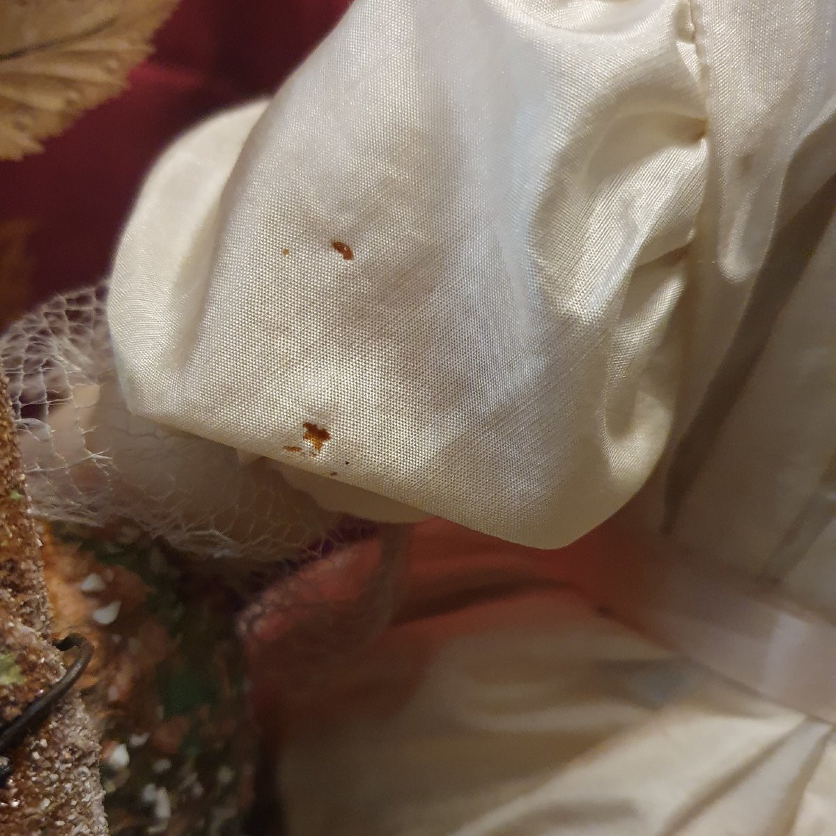 Wax Baby Jesus Under Glass Globe, 19th Century-photo-6