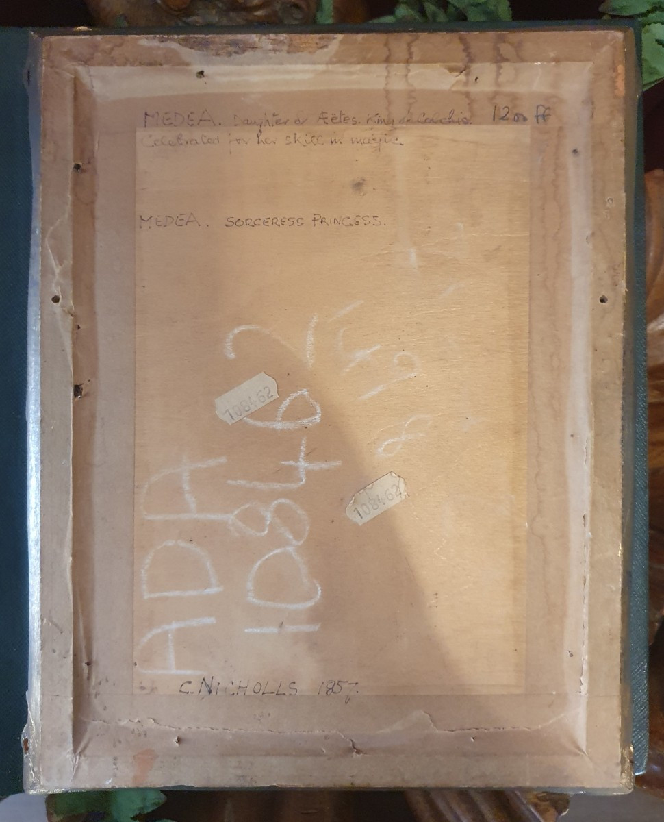 Peinture de Médée Charles Wynne Nicholls XIXᵉ siècle-photo-2