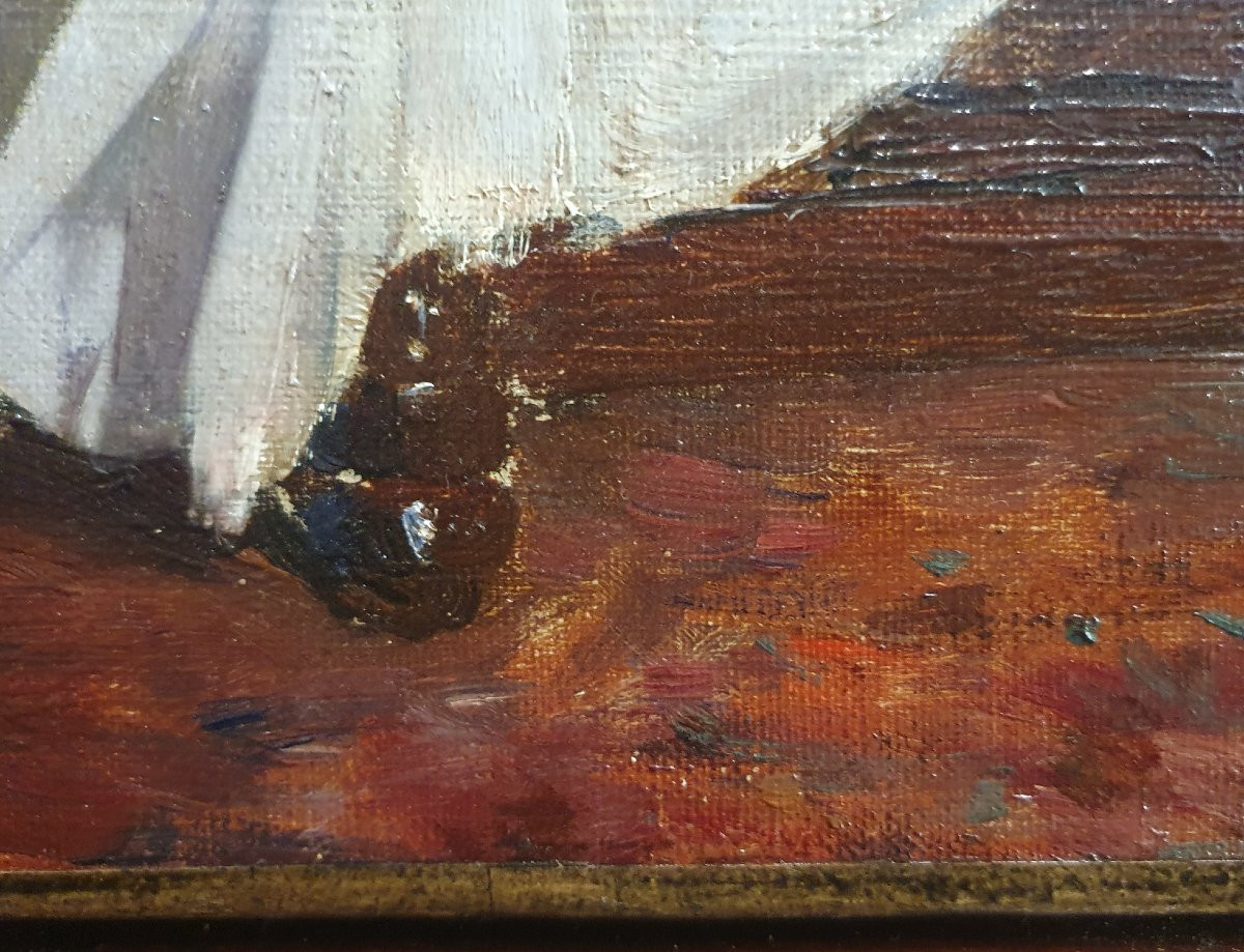 Scène post-mortem d’un haut personnage masculin – école française, fin XIXᵉ siècle-photo-4