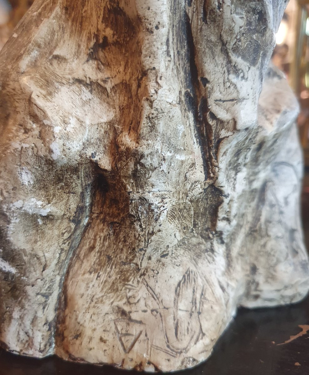 Plaster Sculpture, Vampire Figure, 20th Century-photo-8