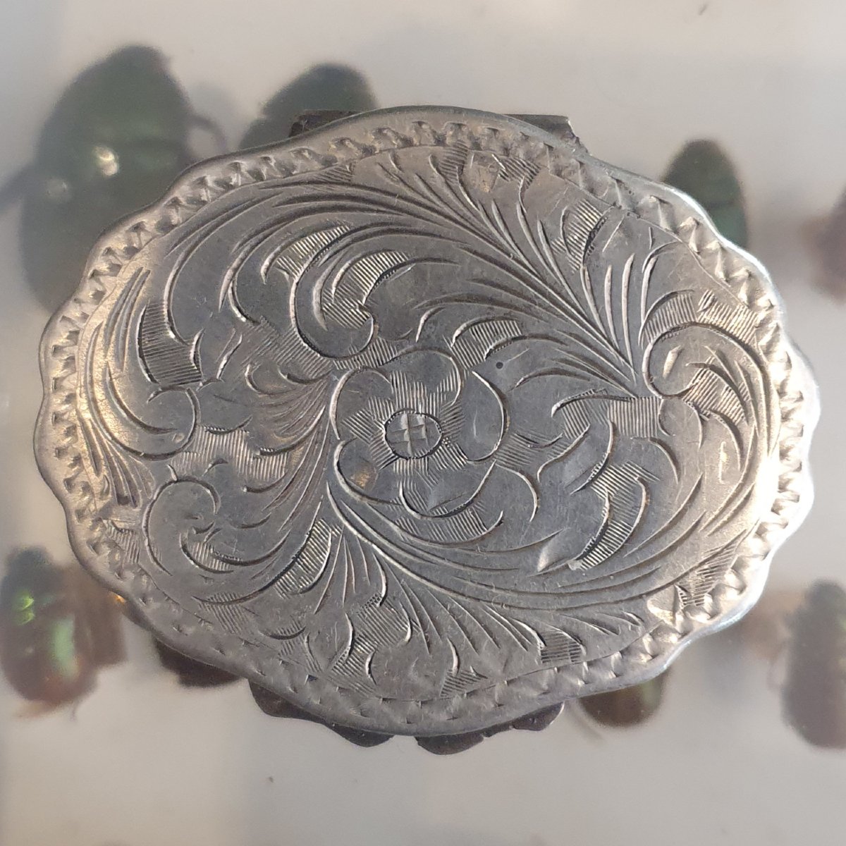 Boîte polylobée en argent 800, probablement Italie, circa 1890-1910-photo-2