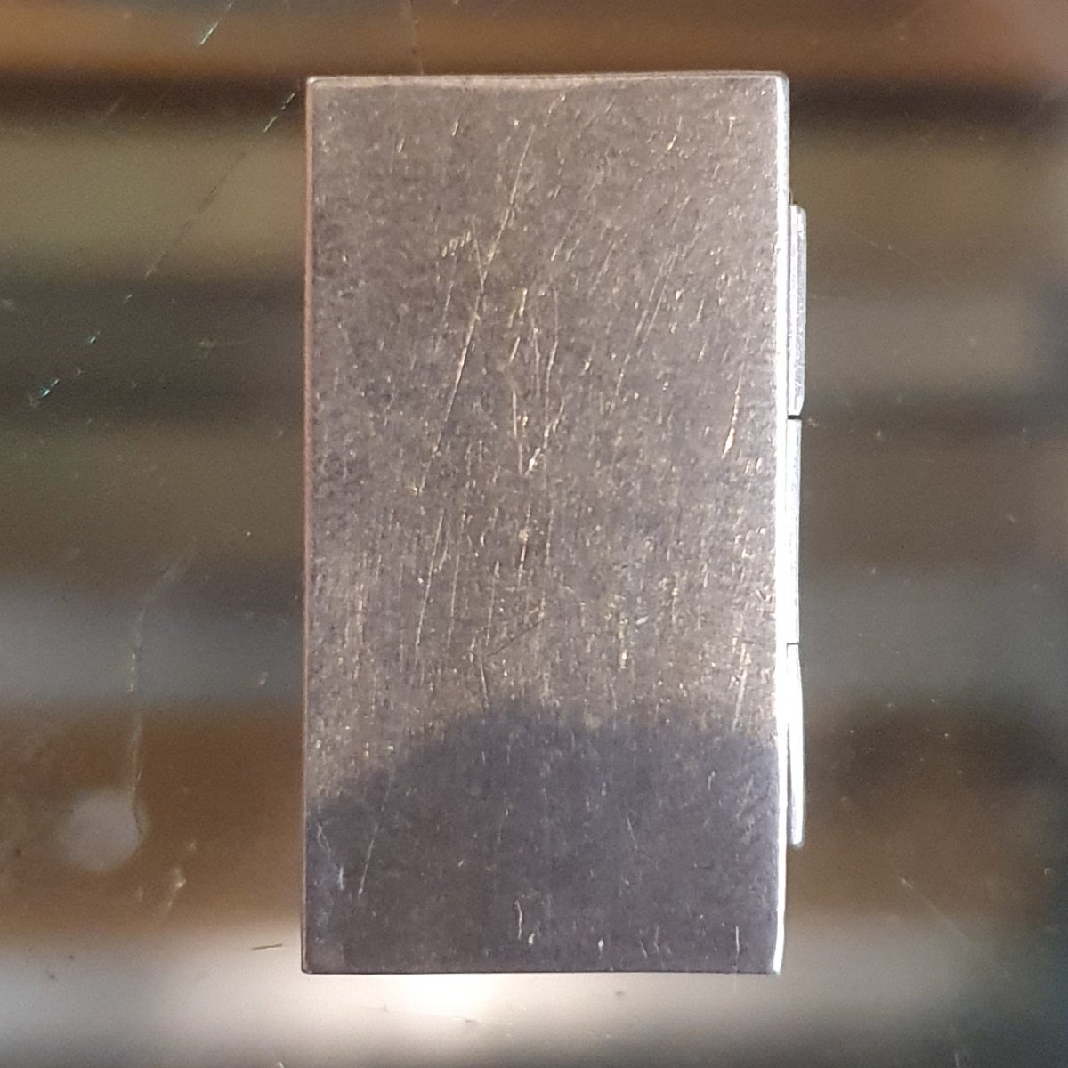 Boîte rectangulaire en argent 925, Mexique (D.F.), à décor d'inspiration précolombienne-photo-2