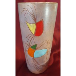 Vase en céramique Vallauris circa 1960