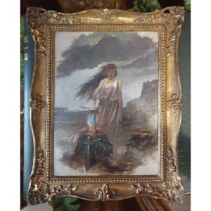 Peinture de Médée Charles Wynne Nicholls XIXᵉ siècle