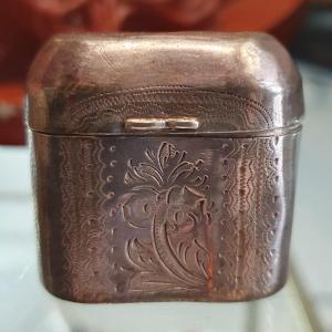 Silver Snuff Box From Holland (schoonhoven), Workshop Of The Widow Of Hermanus Jacobus Van Halteren, 1874
