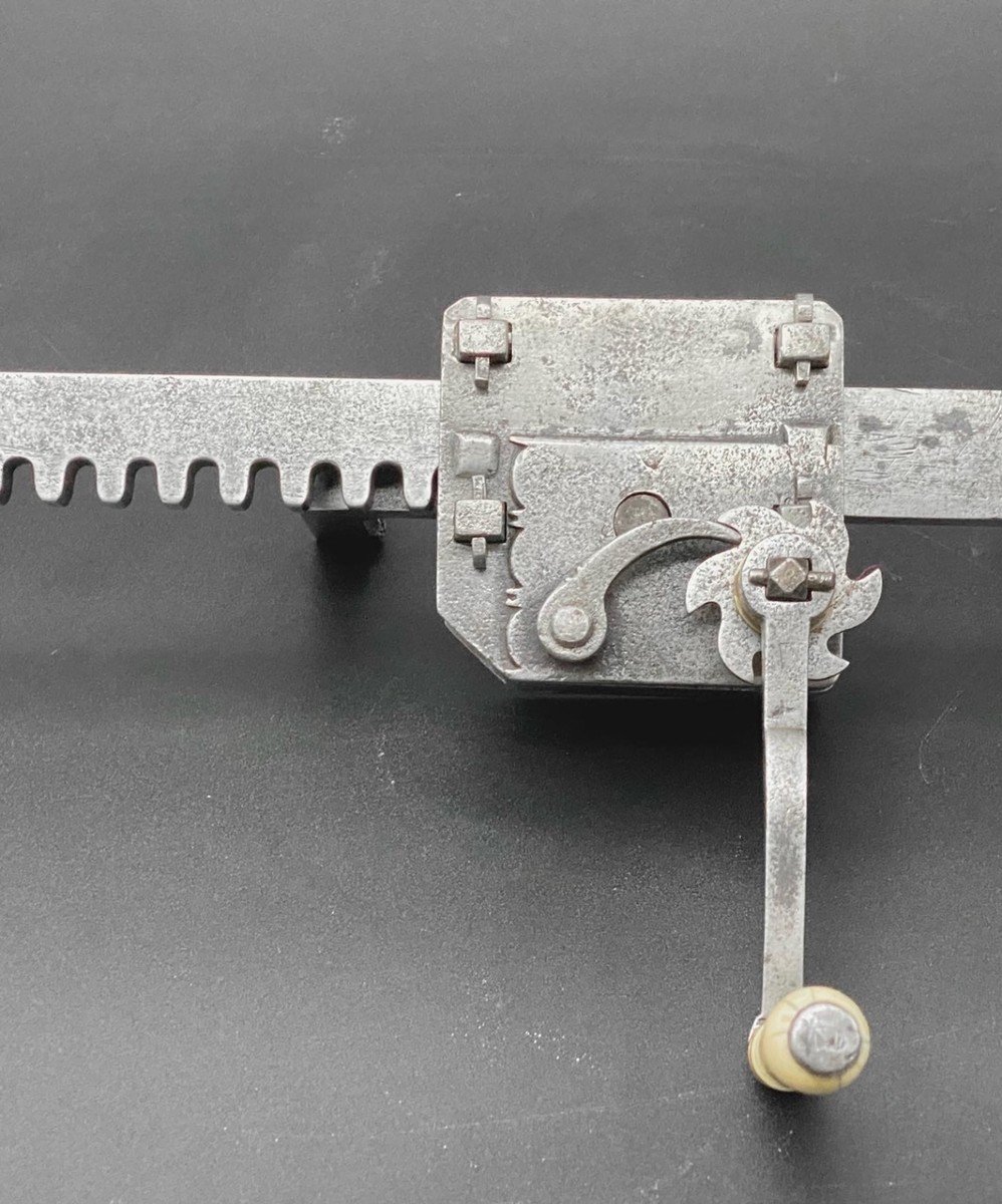 Ancien Cranequin d'Arbalète De Guerre Et De Chasse - Italie XVIe Siècle --photo-3