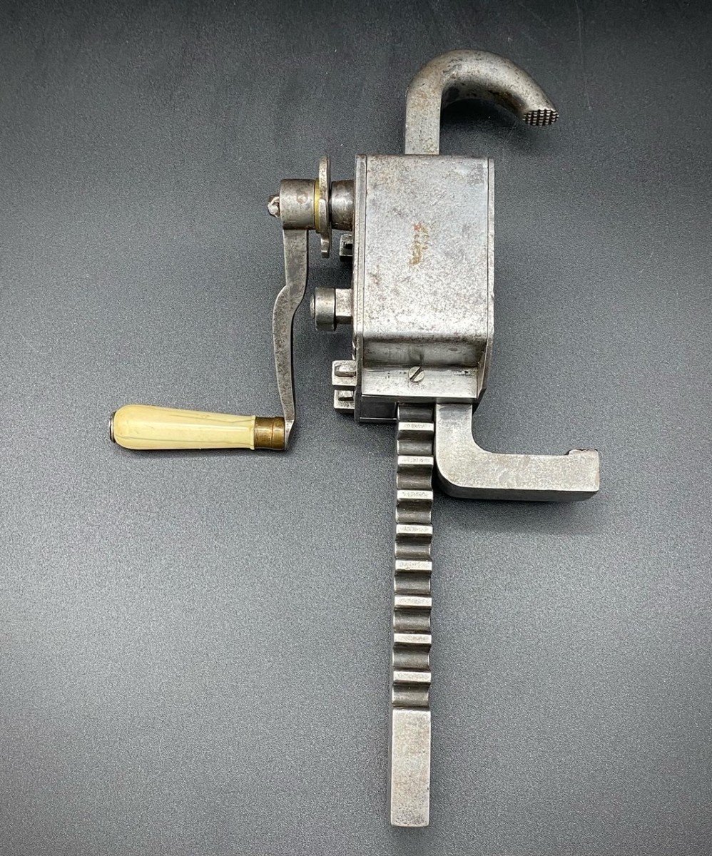 Ancien Cranequin d'Arbalète De Guerre Et De Chasse - Italie XVIe Siècle --photo-6