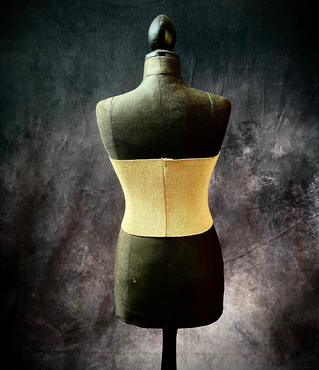 Antique Mannequin With Vintage Corset-photo-3