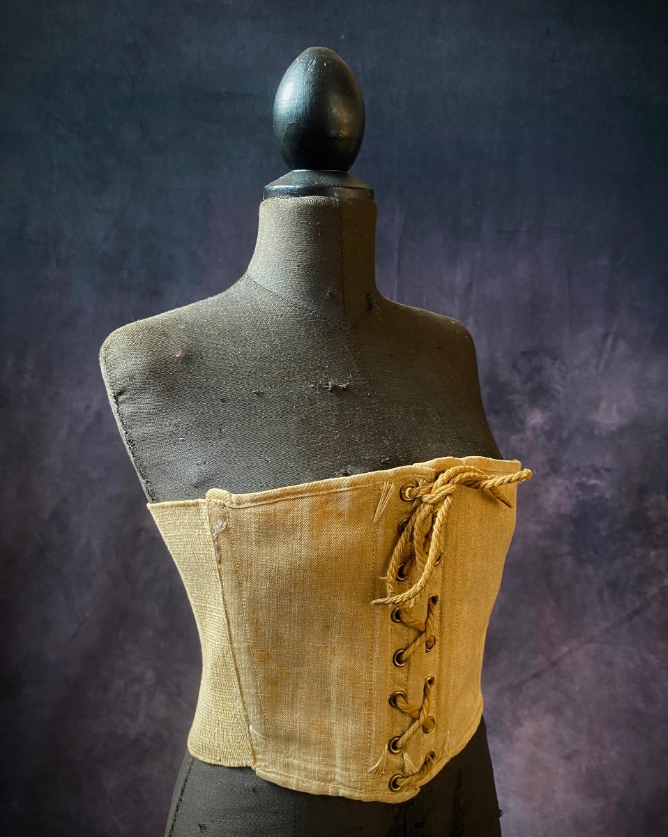Antique Mannequin With Vintage Corset