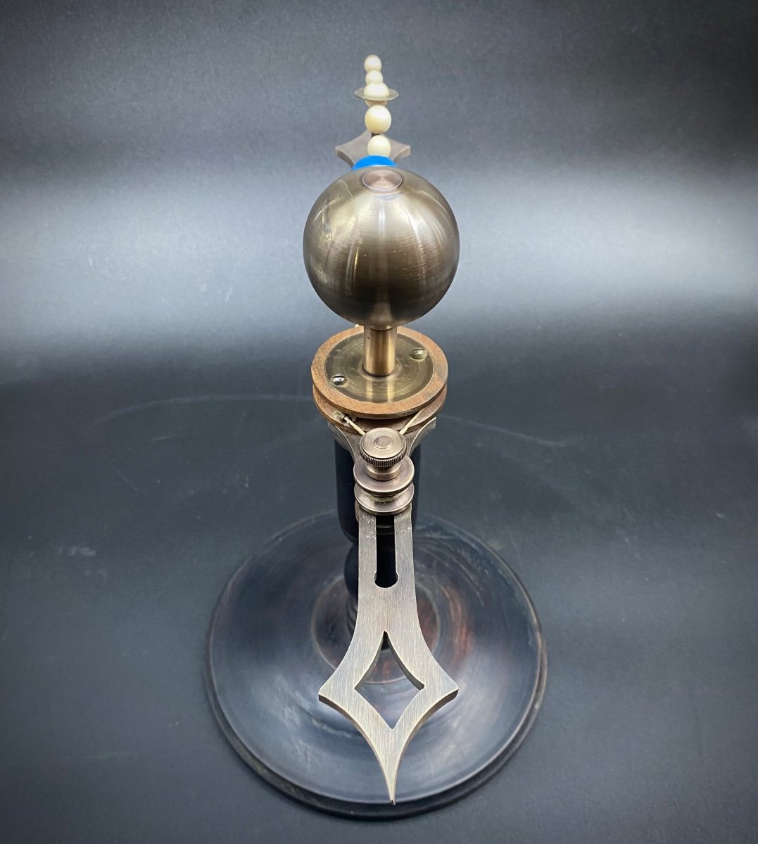 Rare Planetaire Orrery Signe' Henri Robert - Paris --photo-5