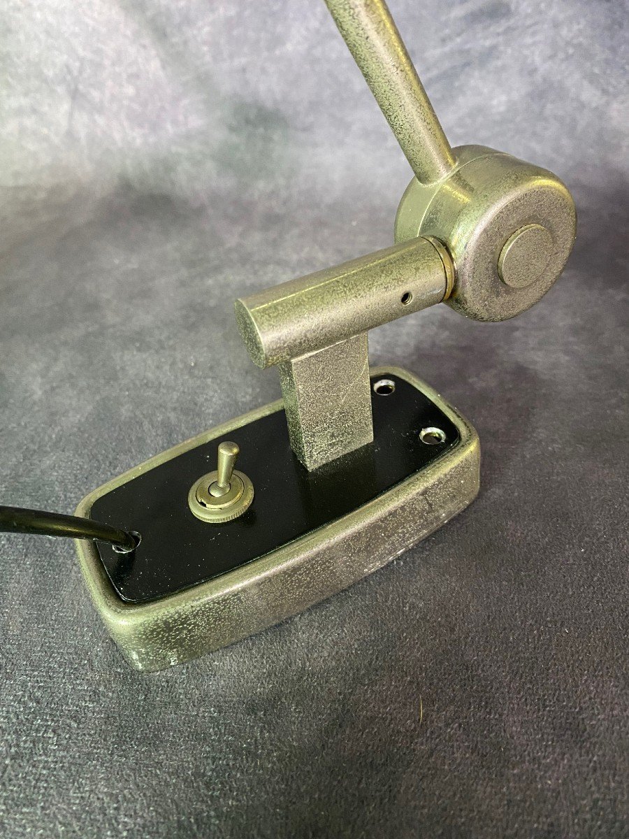 Rare Lampe Articulée Par Stilnovo - Italie,  Design Années 1950.-photo-4