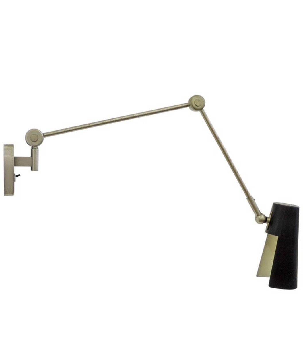 Rare Lampe Articulée Par Stilnovo - Italie,  Design Années 1950.