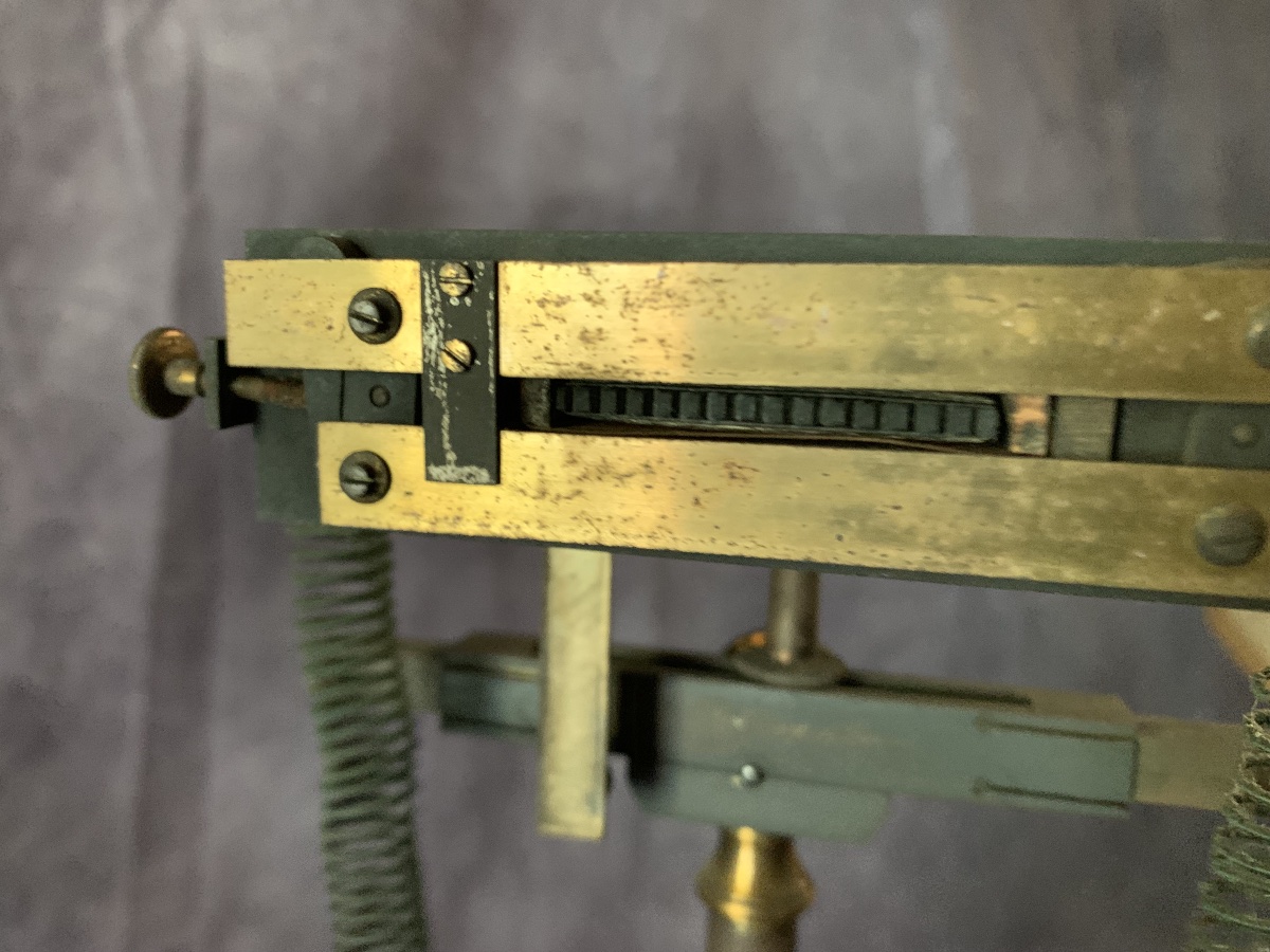 Instrument scientifique ancien pour expériences thermiques, appelé « thermopile », signé Dubosq-photo-3