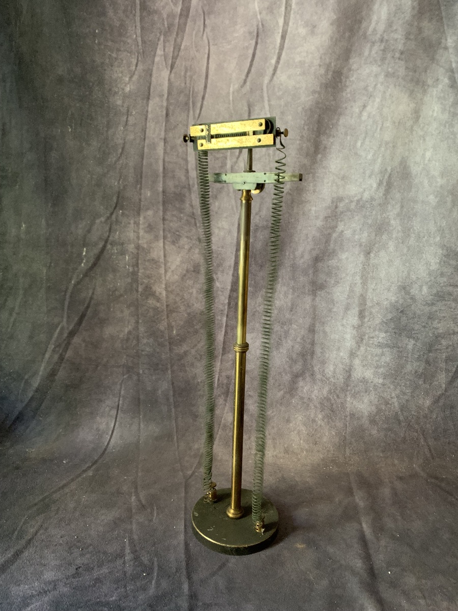 Instrument scientifique ancien pour expériences thermiques, appelé « thermopile », signé Dubosq-photo-5