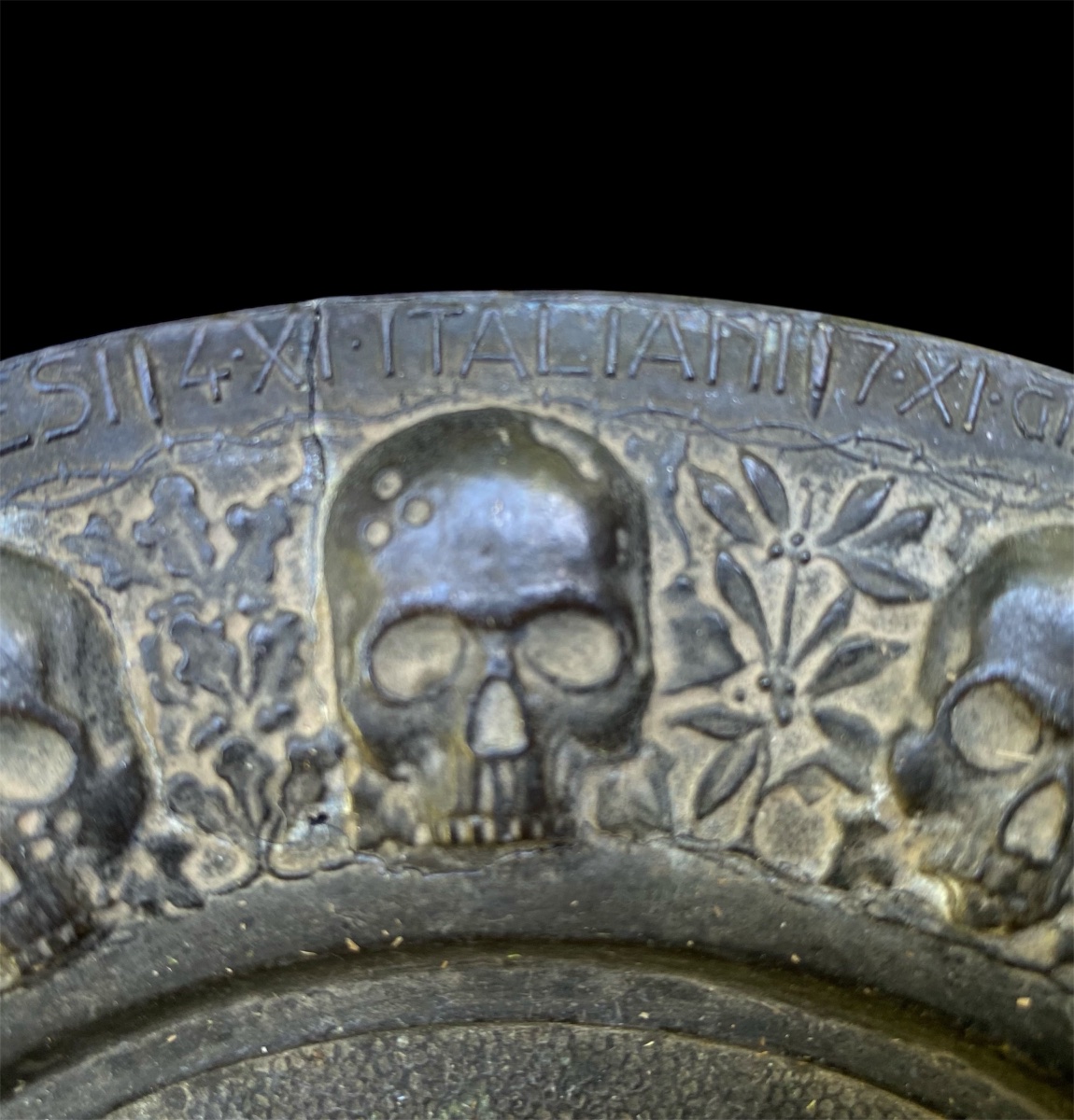 Plaque Memento Mori en métal commémorant  les victimes de chaque pays impliqué dans la WWI-photo-3