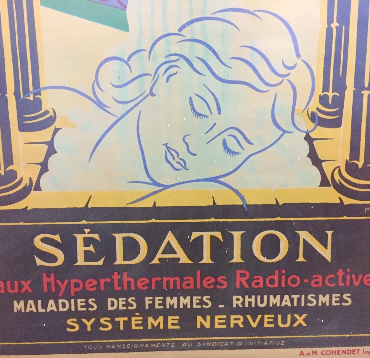 Radioactive Thermal Waters French Poster-photo-2