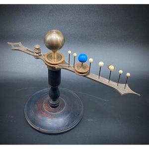 Rare Planetaire Orrery Signe' Henri Robert - Paris -