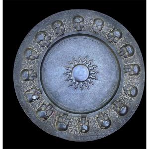 Memento Mori Metal Plate With The Victims Of Each Country Involved In Wwi.