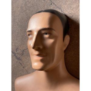 Celluloid Display Busts From An Old 1930s-1940s Shop