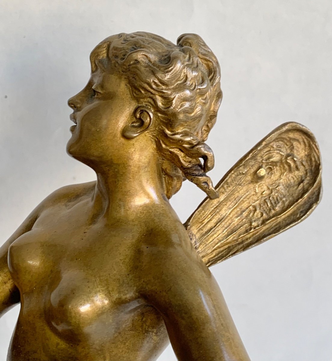 Wagner, Bronze Sculpture Of A Nymph-photo-2