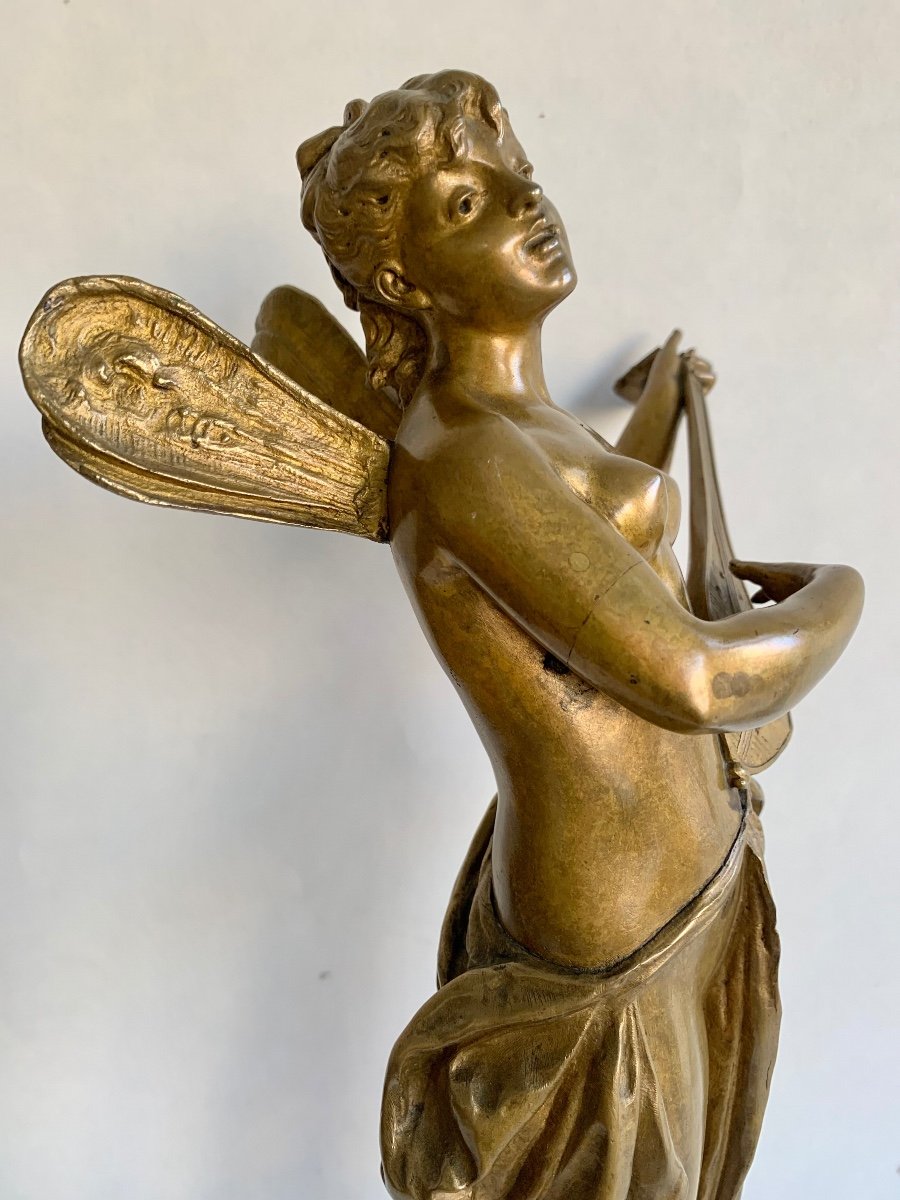 Wagner, Bronze Sculpture Of A Nymph-photo-5