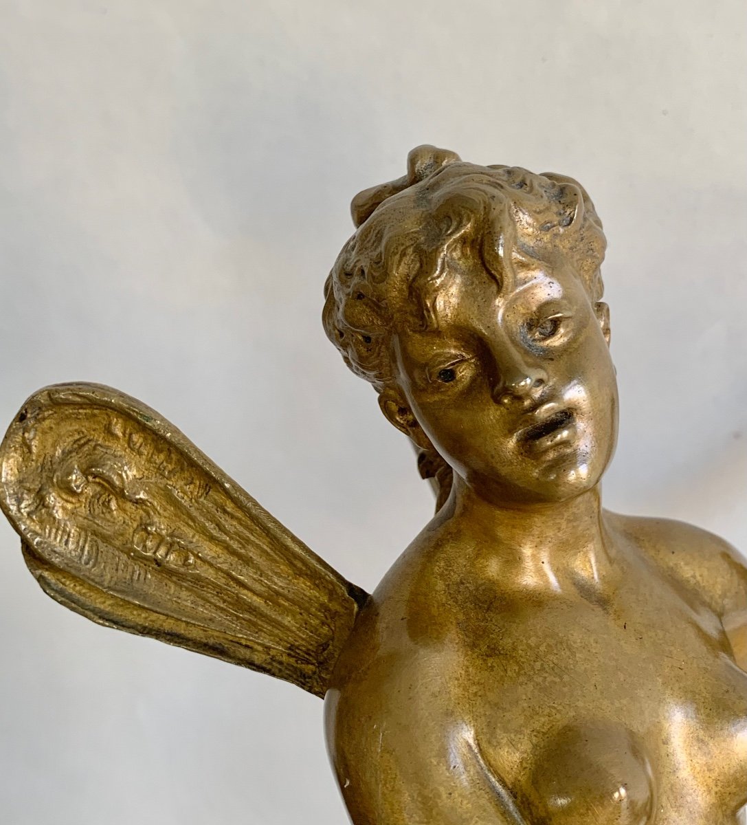 Wagner, Bronze Sculpture Of A Nymph-photo-6