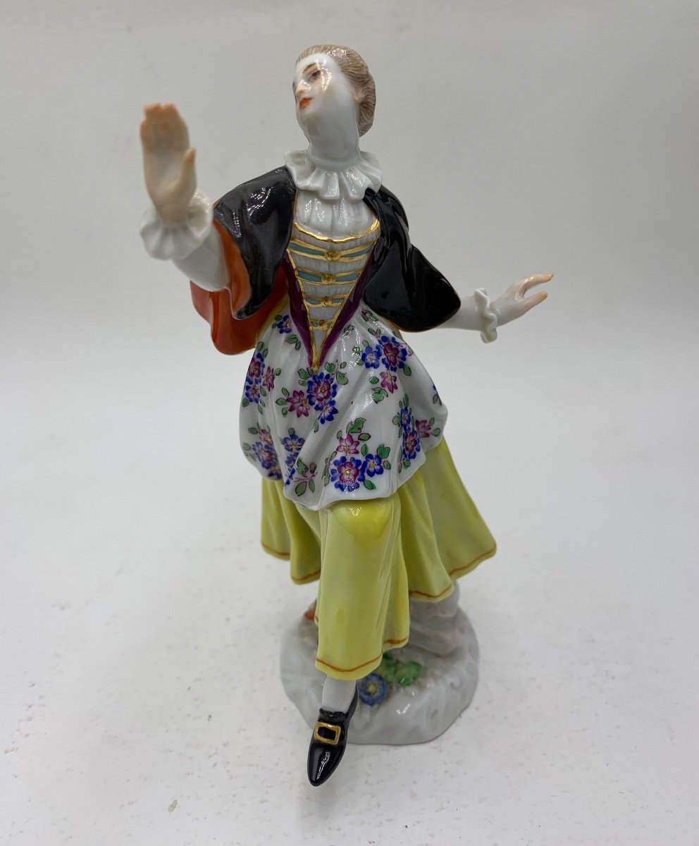Meissen Série Ds Comédiens - Ballerine-photo-1