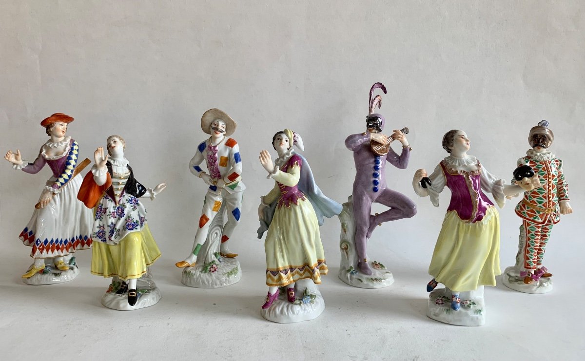 Meissen Série Ds Comédiens - Ballerine-photo-5