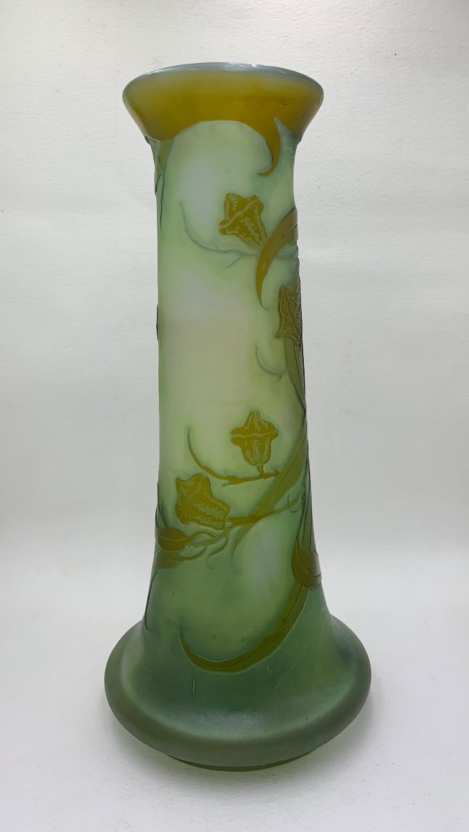 Gallé - Vase “Eucalyptus” -photo-3