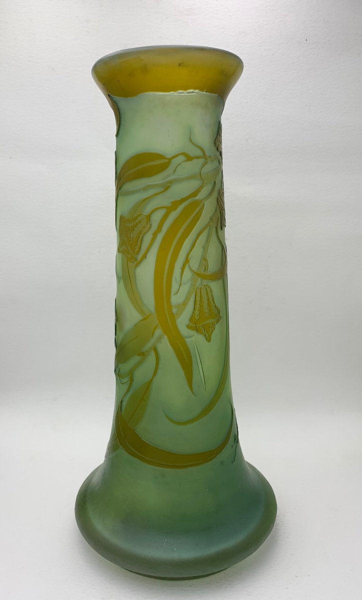 Gallé - Vase “Eucalyptus” 