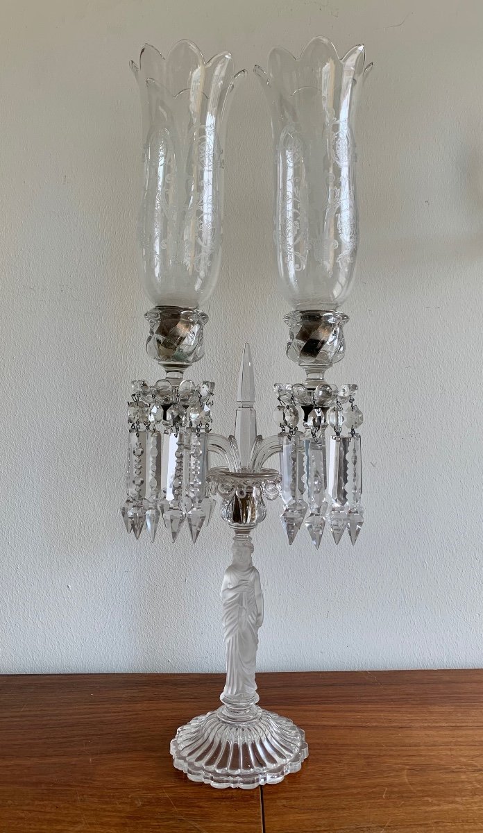 Baccarat Crystal Candelabra