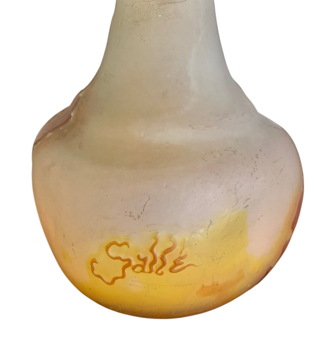 Gallé - Vase Decorated With Nasturtiums-photo-3