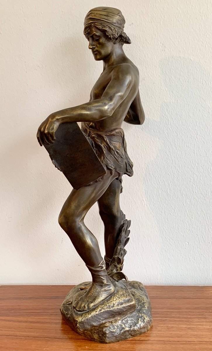 Édouard Drouot Allégorie de la Poésie -photo-4