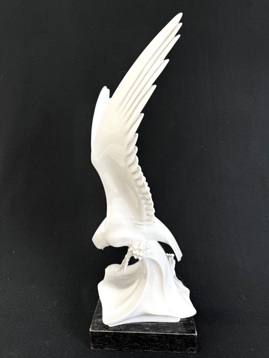 Meissen -  Figure en porcelaine Mouette -photo-3