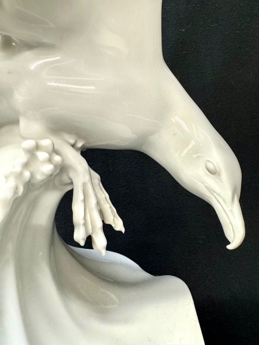 Meissen -  Figure en porcelaine Mouette -photo-2