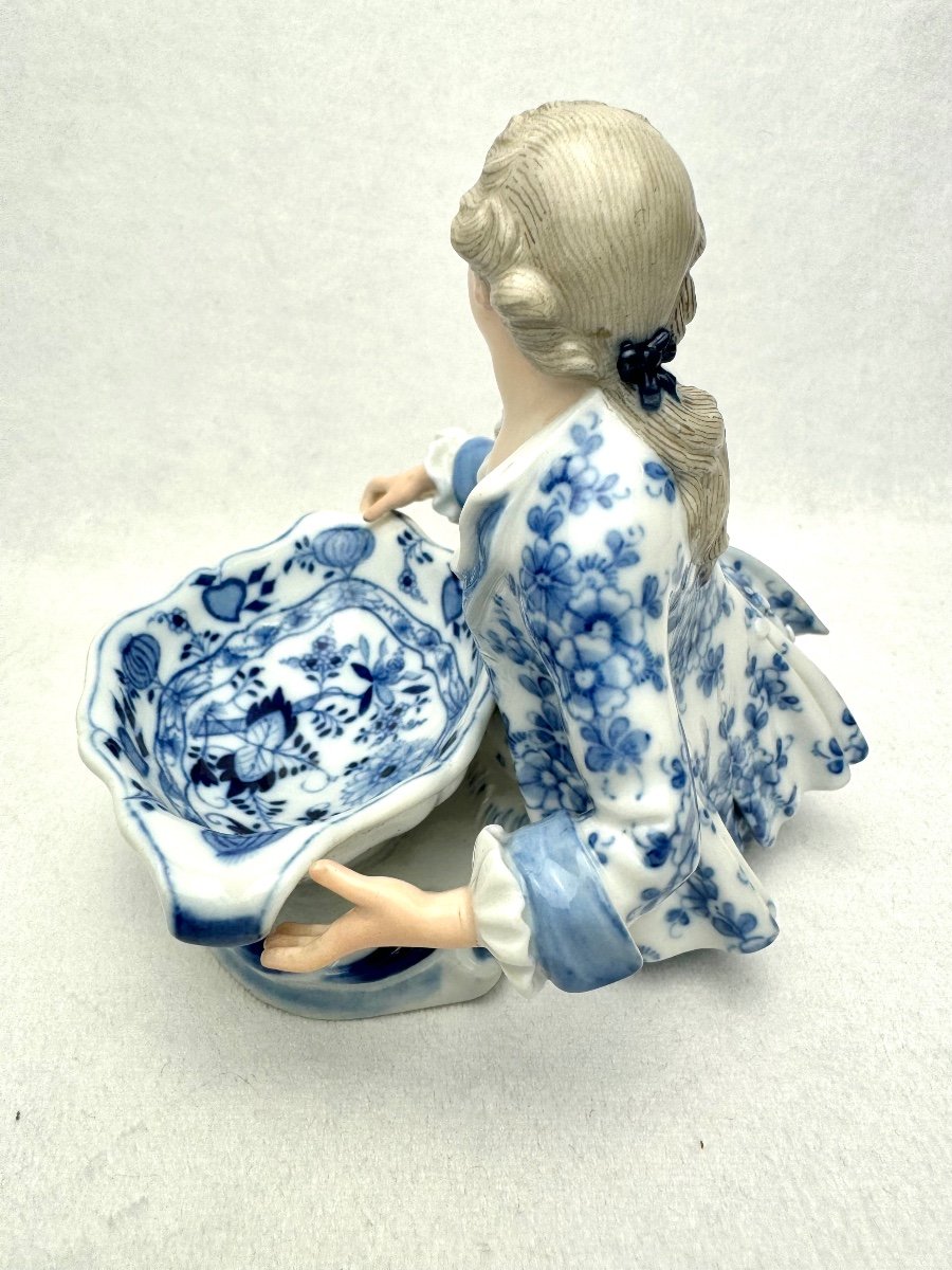 Meissen, Horseman Figurine Designed For Salt And Pepper-photo-4