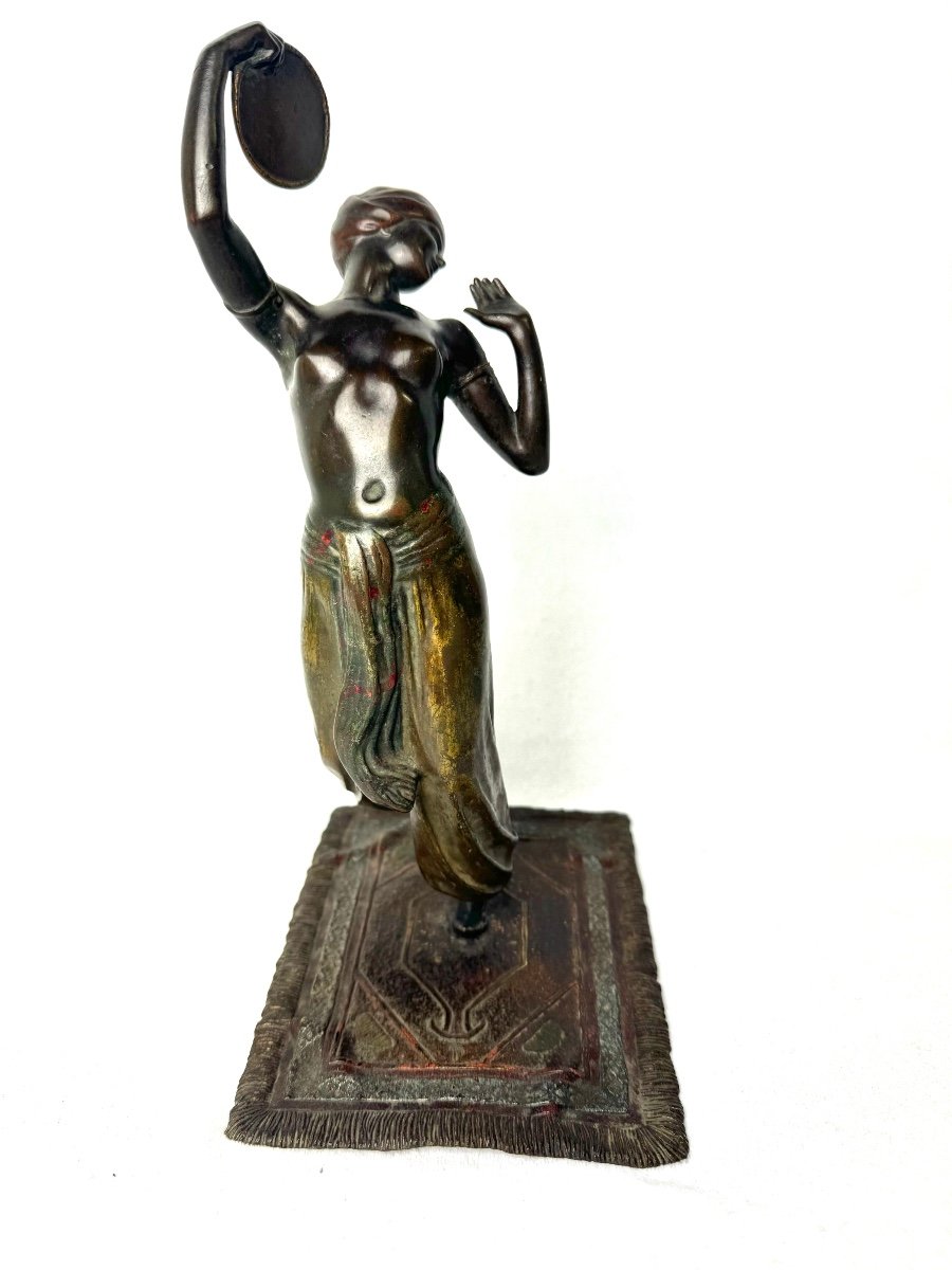 Oriental Dancer In Vienna Bronze -photo-2